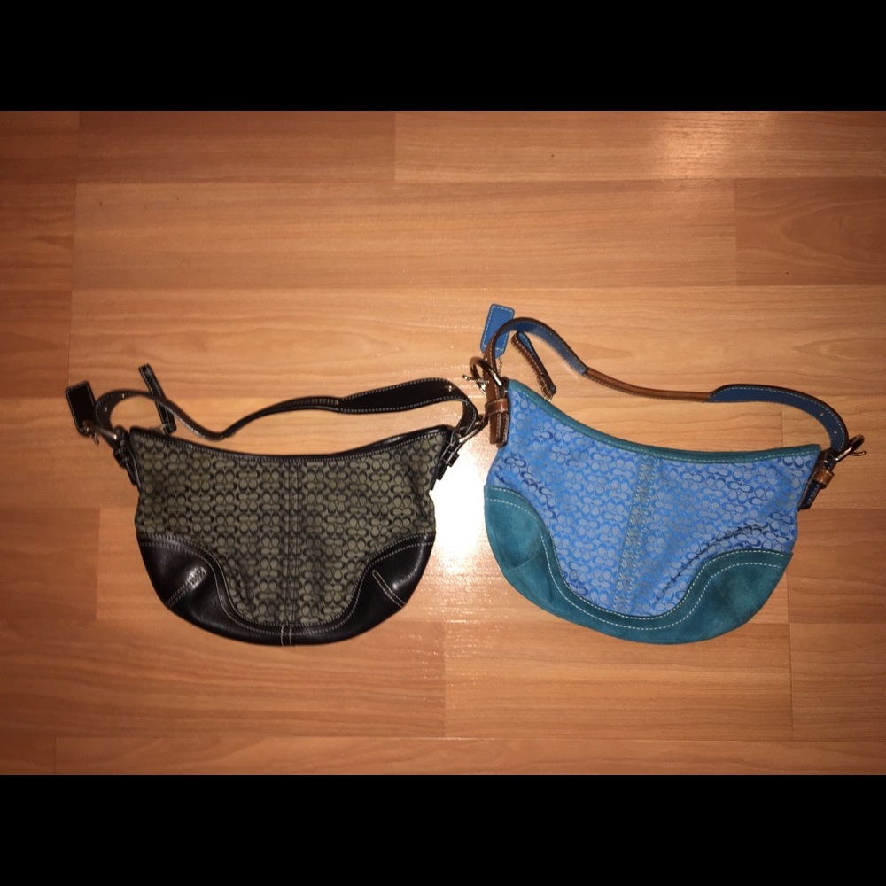 2 coach bags for one.